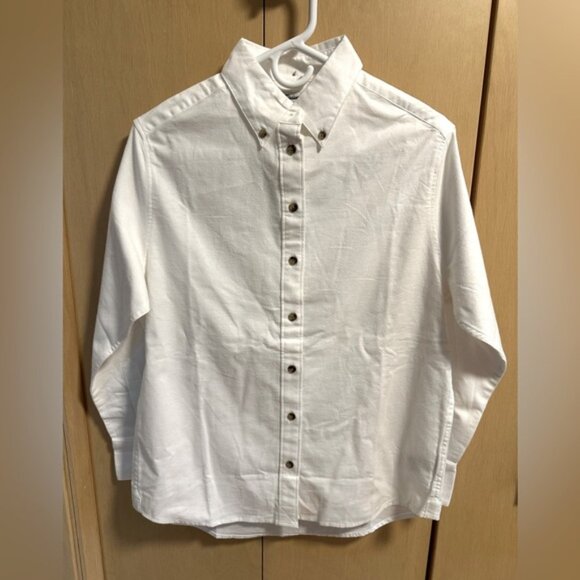 Madewell Button-Up Brushed Oxford Shirt - NWT - Picture 2 of 7